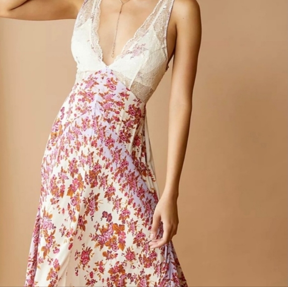 ISO -NOT SELLING: Free People Intimately Maxi Slip Dress Make or Break - Picture 4 of 5